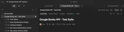 اختبار Google Books API يدويًا
