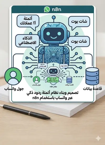 شات بوت ذكى يرد على الاستفسارات
