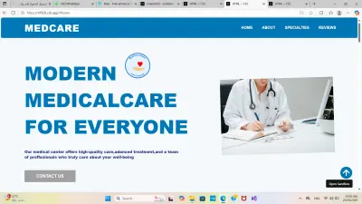 MedCare – Medical Healthcare Website