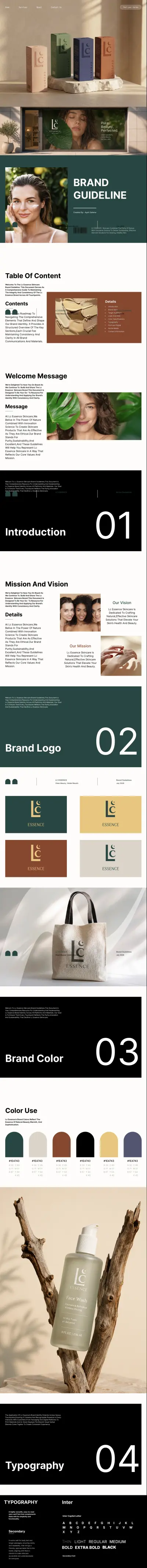 Brand Identity Guidelines تصميم هوية بصرية احترافية