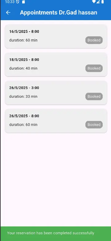 Appointment Booking Application