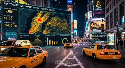 نموذج تنبؤي بالطلب على رحلات النقل باستخدام بيانات نيويورك : Spatio-Temporal Ride Demand Prediction in NYC