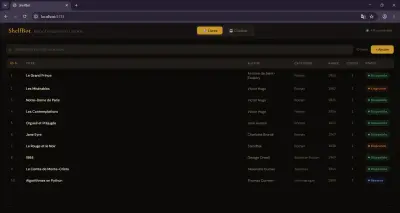 ShelfBot – نظام إدارة مكتبة ذكي مدعوم بالذكاء الاصطناعي