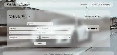نظام تقييم السيارات المستعمله باستخدام الذكاء الاصطناعي
