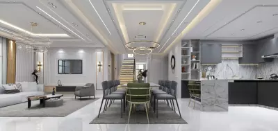 مهندس تصميم ورسم وتقسيم شقق فيلل اراضي