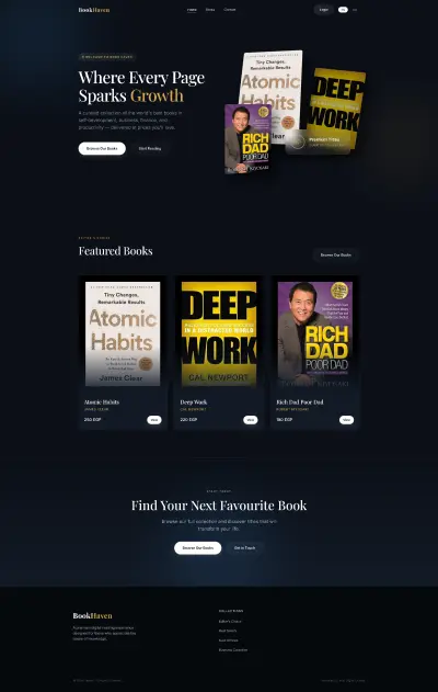 Book Haven – Premium Digital Library