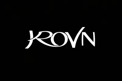 تصميم هويه بصريه فاخره لعلامه KROVN للملابس والاحذيه