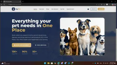 موقع ويب MyPet