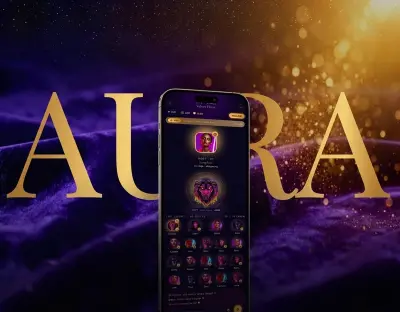 Aura Voice — Luxury Social Audio App Design