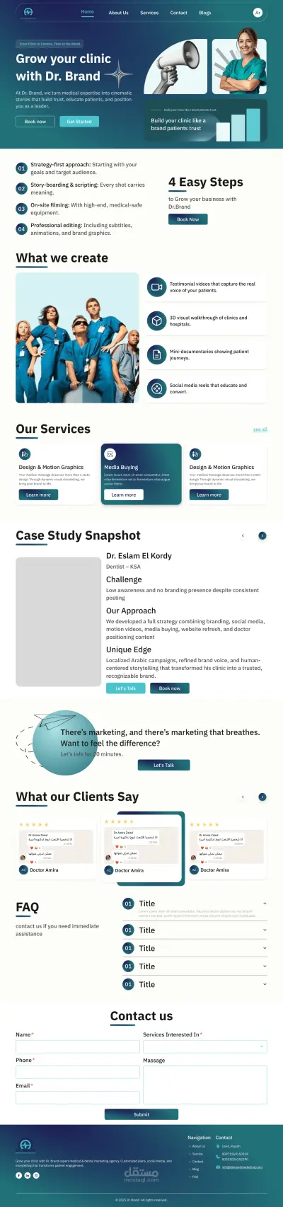 Dr Brand Website