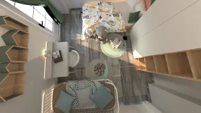 تصميم داخلي لغرفة طفل