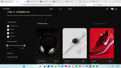 موقع الكترونى متكامل