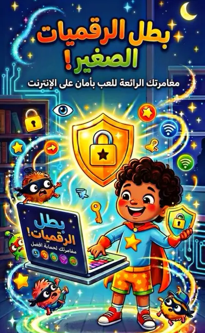 بوستر لكتاب عن التكنولوجيا لأطفال