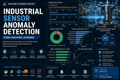 صورة العمل Industrial Sensor Anomaly Detection Using Machine Learning