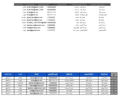 تنظيف، تدقيق، وهيكلة بيانات الموردين (Data Cleaning & Structuring)