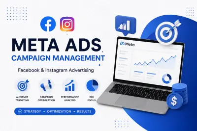 إعداد وإدارة حملة إعلانية احترافية على Meta Ads