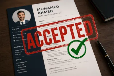 عمل CV بنظام ال ATS للقبول في العمل بسهوله