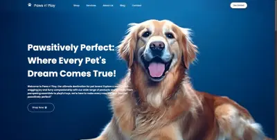 مشروع Paws n' Play
