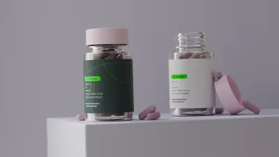 3D Medicine Jar with Pills