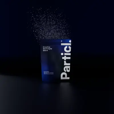 3D Render — Particl™ Creatine Electrolyte Blend