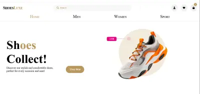 Shoes E-Commerce Website