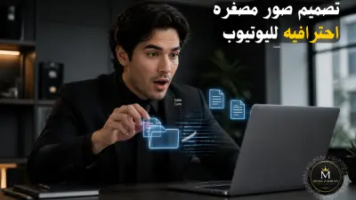 تصميم (Thumbnail) صور مصغره لليوتيوب  باحترامه وفي أسرع وقت 🚀