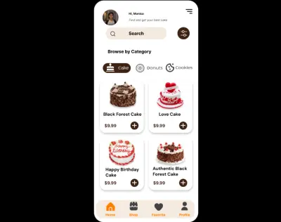 Cake Order Mobile Application