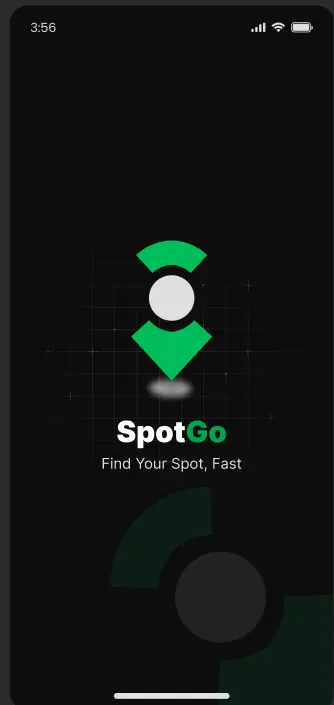 SpotGo هو مشروع تصميم UI/UX لتطبيق ذكي