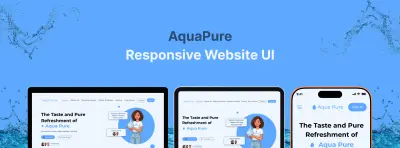 Aqua Pure Responsive Website