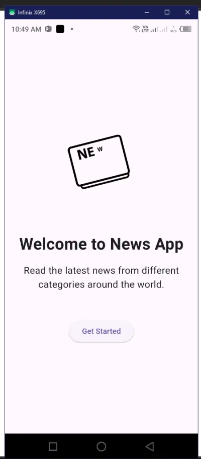 News App project