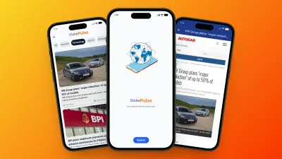 تطبيق أخبار News App (Globe Pulse)