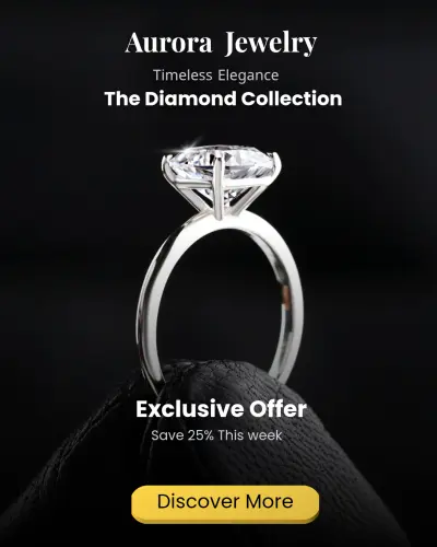 Luxury Jewelry Product Advertisement