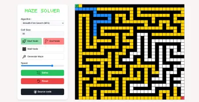 Maze Solver & Pathfinding Visualizer