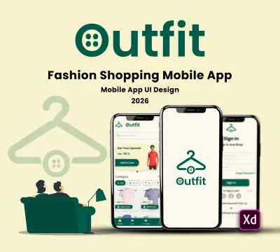 Outfit – Fashion Shopping Mobile App UI Design