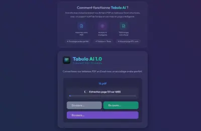 Tabulo Ai ✅ استخراج الجداول من ملفات PDF بدقة عالية.