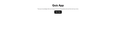 Quiz Home – تطبيق تفاعلي للاختبارات الإلكترونية باستخدام React