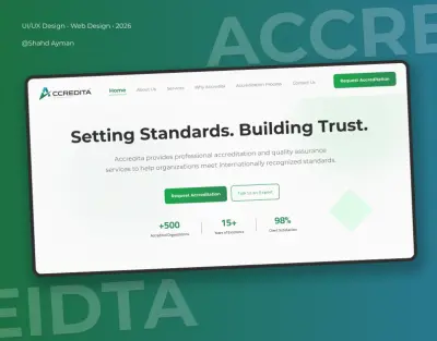 Accredita — Quality & Accreditation Landing Page