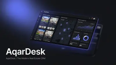 AqarDesk — نظام CRM متعدد المستأجرين لوسطاء العقارات