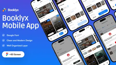 booklyx App design