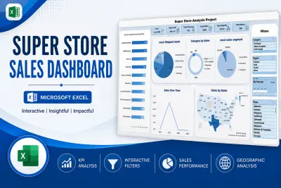Professional Sales Dashboard | Microsoft Excel