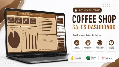 تحليل مبيعات وإيرادات Coffee Shop باستخدام Power BI