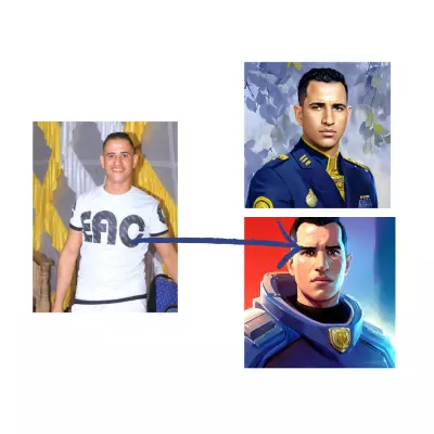 تحويل الصورة الى افاتار