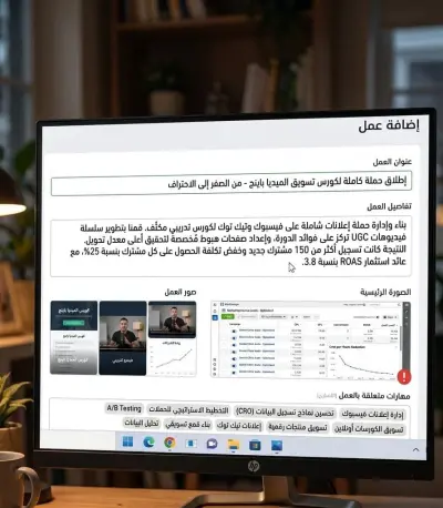 حملة إطلاق وإعادة استهداف لكورس تعليمي عبر الإنترنت - تحقيق أعلى نسبة تسجيل وتخفيض تكلفة العميل (Scale Campaign)
