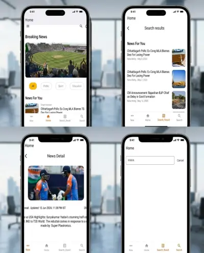 تصميم وتطوير تطبيق أخبار احترافي باستخدام Flutter