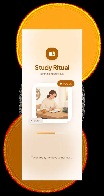 تطبيق Study Ritual لإدارة وتنظيم الدراسة باستخدام Flutter