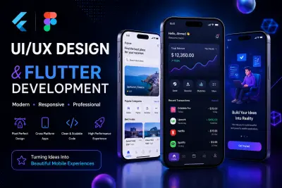 flutter developer تطبيقات الموبيل