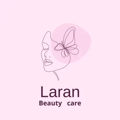 تصميم شعار عصري وأنيق لمركز عناية وتجميل (Laran Beauty care)