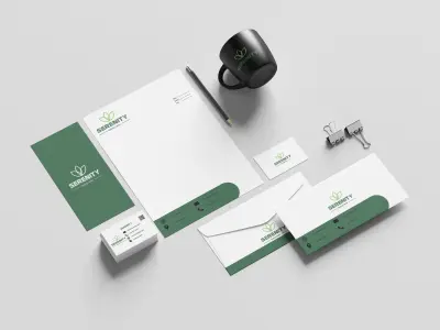 تصميم هوية بصرية متكاملة لمركز تعافي