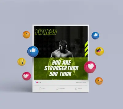 إعلانات سوشال ميديا لمركز رياضي