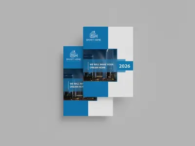 تصميم ملف تعريفي لشركة عقارات